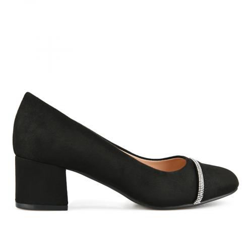 γυναικεία κομψά παπούτσια μαύρα 0151521