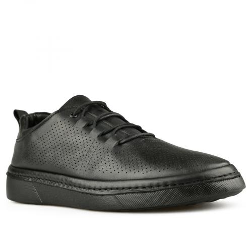 Ανδρικά παπούτσια casual μαύρa 0147156