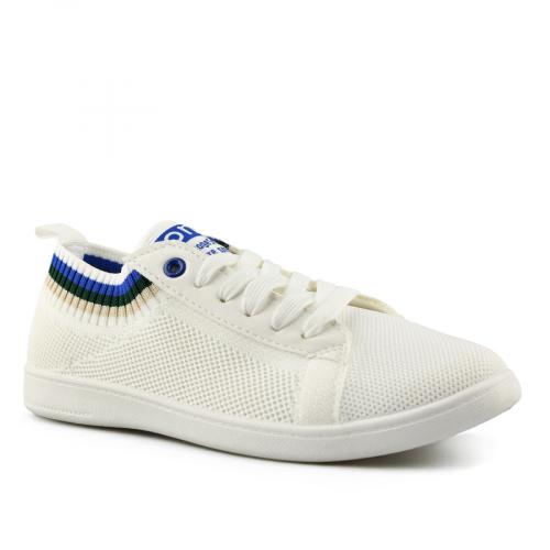 Γυναικεία λευκά sneakers 0145708