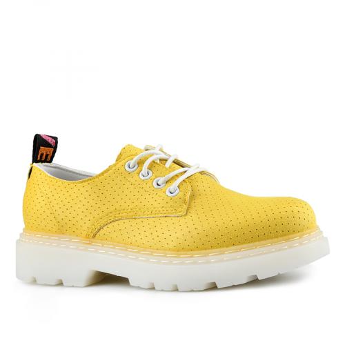 γΓυναικεία καθημερινά κίτρινα παπούτσια