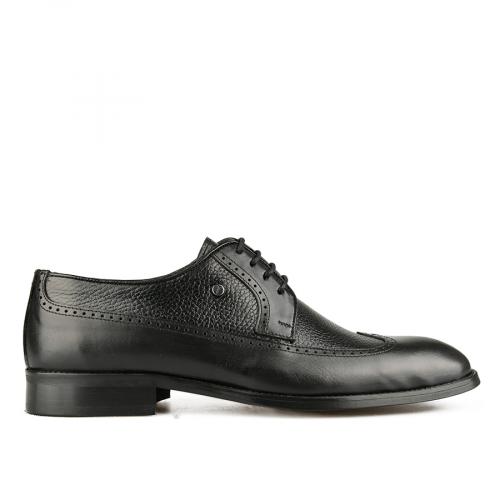 ανδρικά κομψά παπούτσια σε μαύρο χρώμα 0150119

