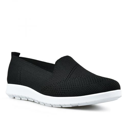 γυναικεία casual μαύρα παπούτσια με πλατφόρμα 0148685
