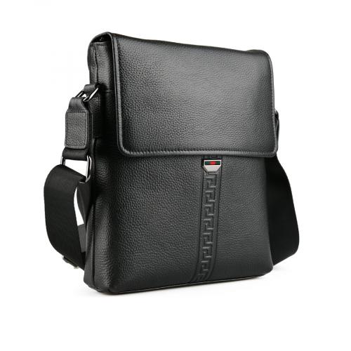ανδρική casual τσάντα σε μαύρο χρώμα 0150499