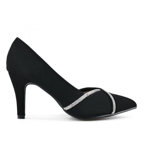 дамски елегантни обувки черни 0148592
