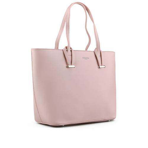 Γυναικεία καθημερινή τσάντα ροζ 0149342