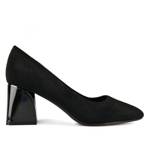 γυναικεία κομψά παπούτσια μαύρα 0151558