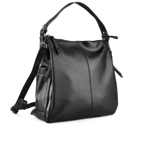 γυναικεία casual μαύρη τσάντα 0151316