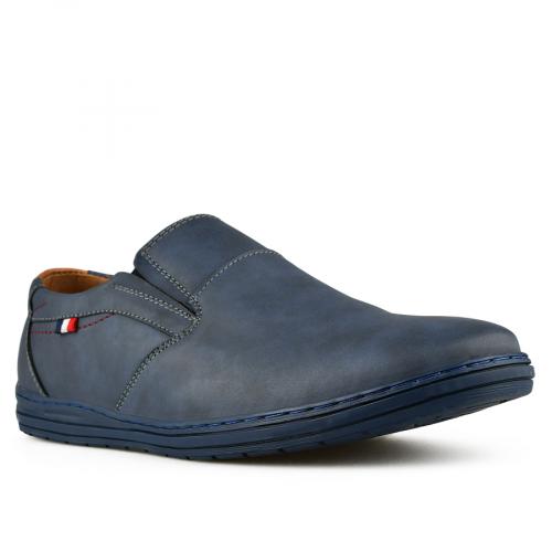 Pantofi casual pentru bărbaţi, de culoare albastru