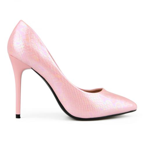 Γυναικεία κομψά παπούτσια σε ροζ χρώμα