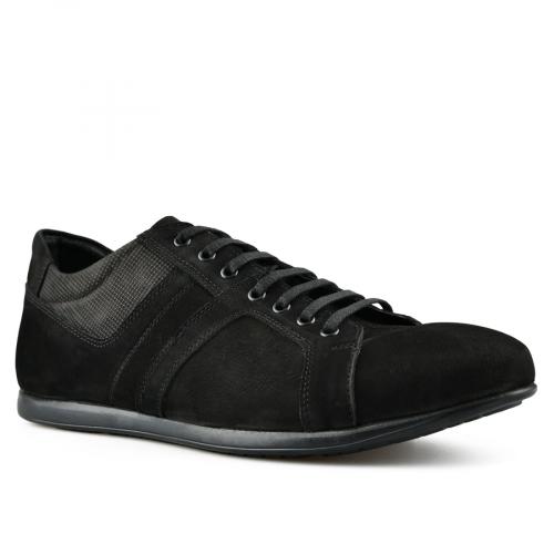 Ανδρικά παπούτσια casual μαύρα 0147143