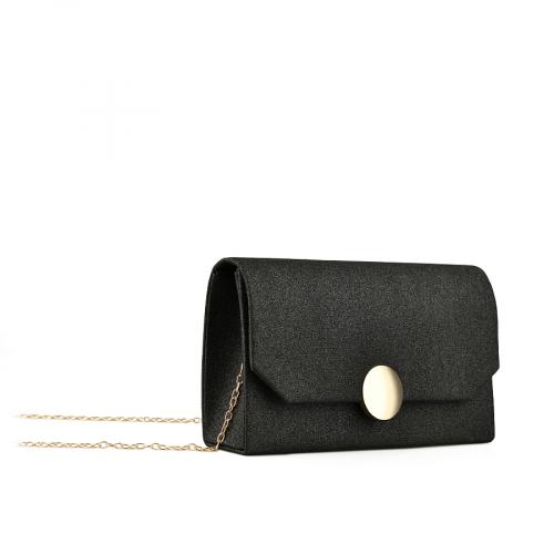 Γυναικεία κομψή τσάντα σε μαύρο χρώμα 0149054