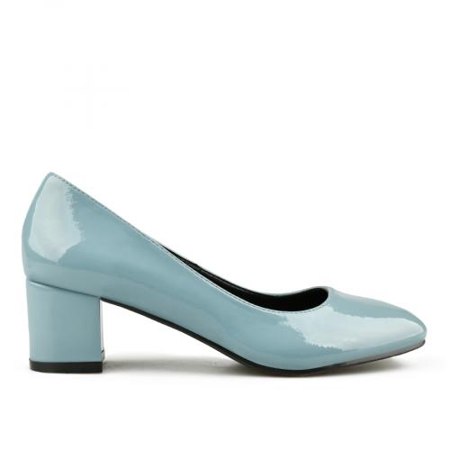 Pantofi eleganţi de damă, de culoare albastru