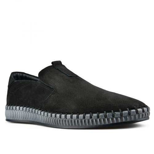 Ανδρικά παπούτσια casual μαύρα 0149871