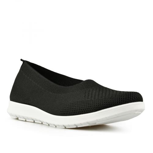 γυναικεία casual παπούτσια μαύρα με πλατφόρμα 0150565