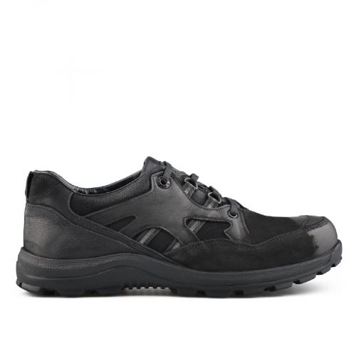 мъжки ежедневни обувки черни 0139502