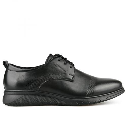 Ανδρικά καθημερινά παπούτσια σε μαύρο χρώμα  