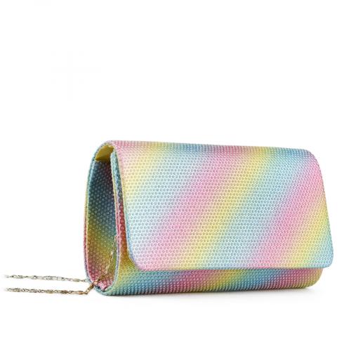 γυναικεία κομψή τσάντα σε ροζ χρώμα 0151195