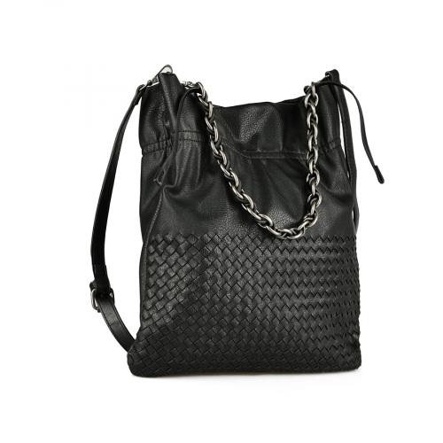 Γυναικεία casual τσάντα μάυρη 0146276 