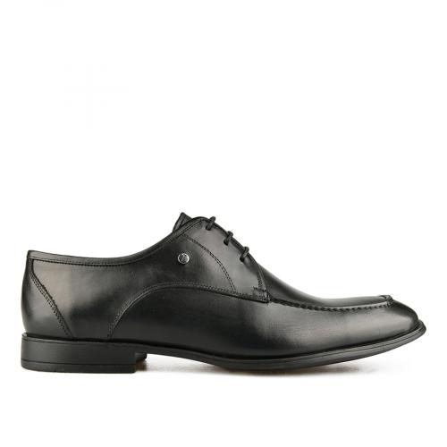 ανδρικά κομψά παπούτσια σε μαύρο χρώμα 0150112

