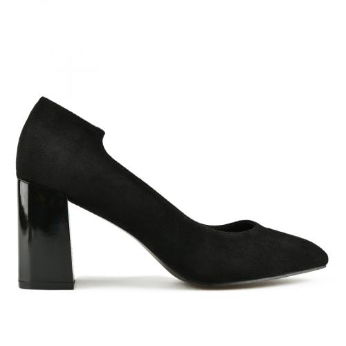 Γυναικεία κομψά παπούτσια μαύρα 0146365
