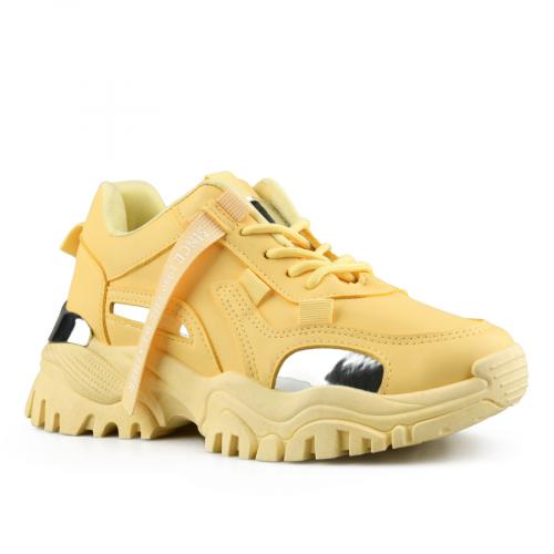 дамски ежедневни обувки жълти 0141816