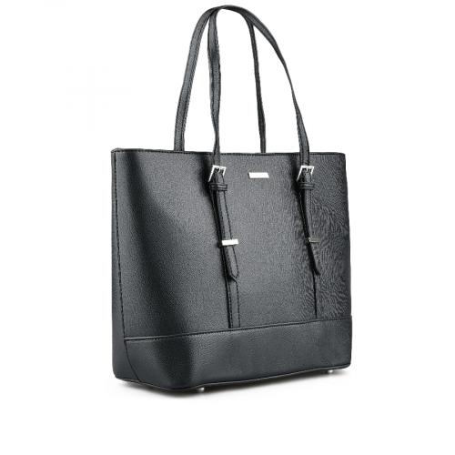 Γυναικεία καθημερινή τσάντα  μαύρο χρώμα 0149300