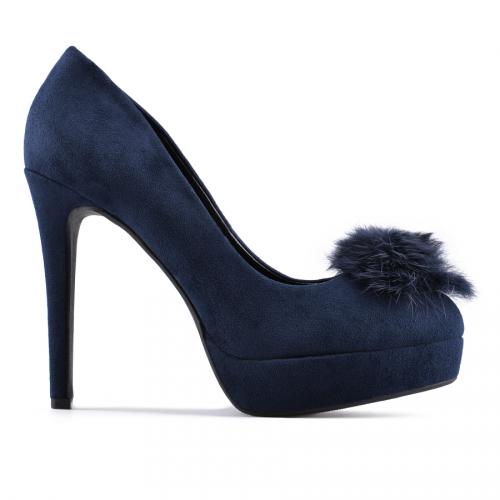 дамски елегантни обувки сини 0128698