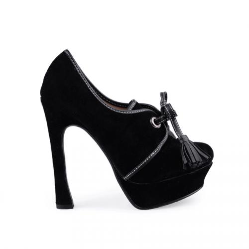 дамски ежедневни обувки черни 0114949