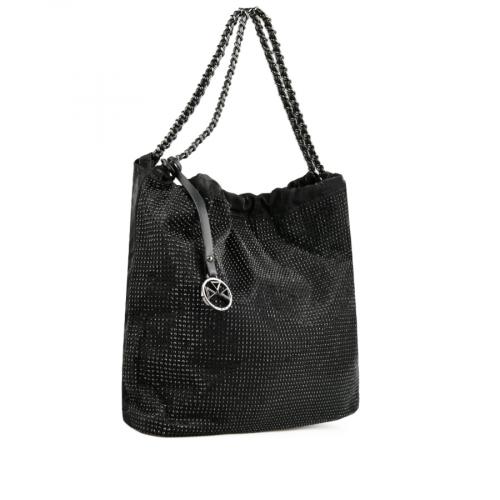 γυναικεία casual τσάντα σε μαύρο χρώμα 0150927