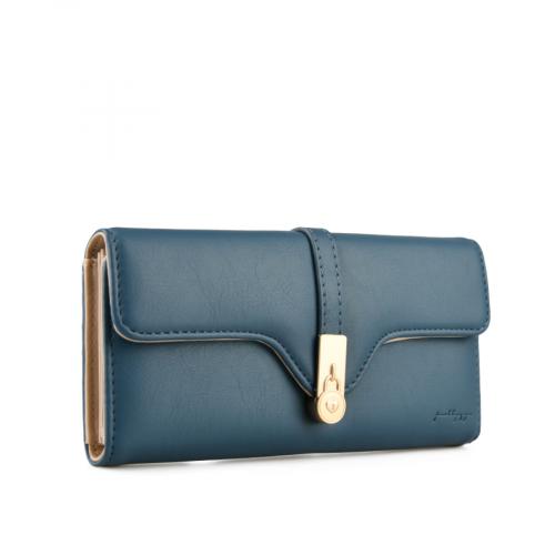 γυναικείο πορτοφόλι μπλε 0152110