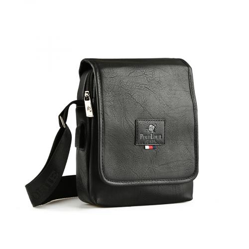 Ανδρική καθημερινή τσάντα μάυρο χρώμα 0147102 