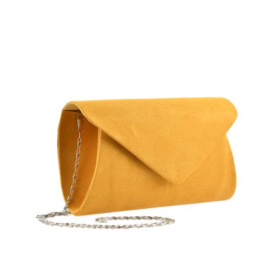 Γυναικεία κομψή τσάντα κίτρινη 