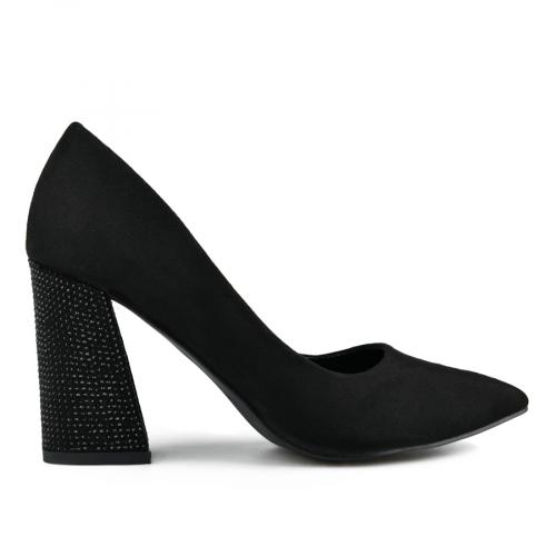 γυναικεία κομψά παπούτσια μαύρα 0151099