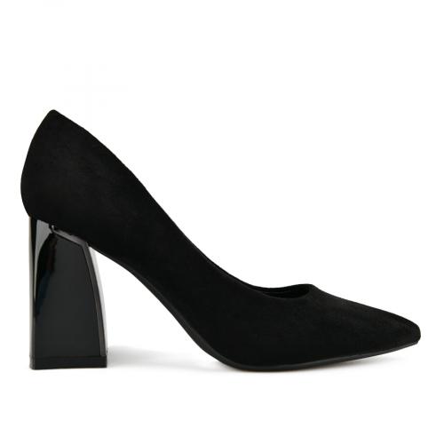 γυναικεία κομψά παπούτσια μαύρα 0151550