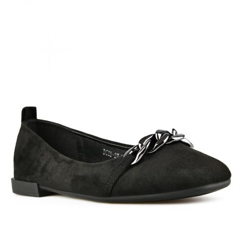Pantofi casual de damă, de culoare negru
