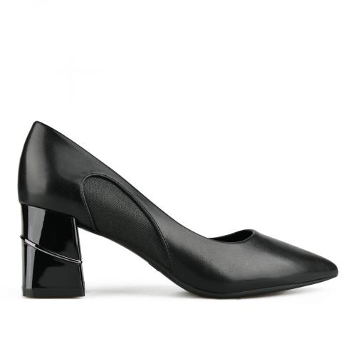 γυναικεία κομψά παπούτσια μαύρες 0150595