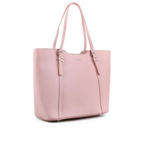 Γυναικεία καθημερινή τσάντα ροζ 0149324 