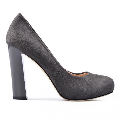 дамски елегантни обувки сиви 0128038