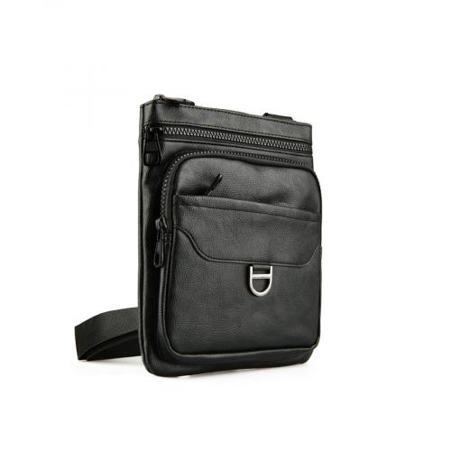ανδρική casual τσάντα σε καφέ χρώμα 0150393
