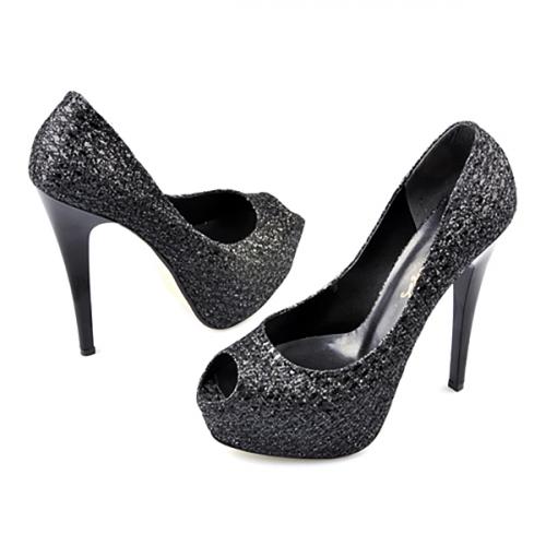 дамски елегантни обувки черни 0122155