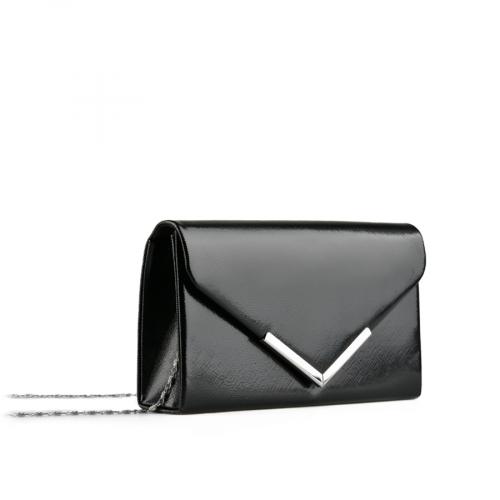 γυναικεία κομψή τσάντα μαύρη 0151198