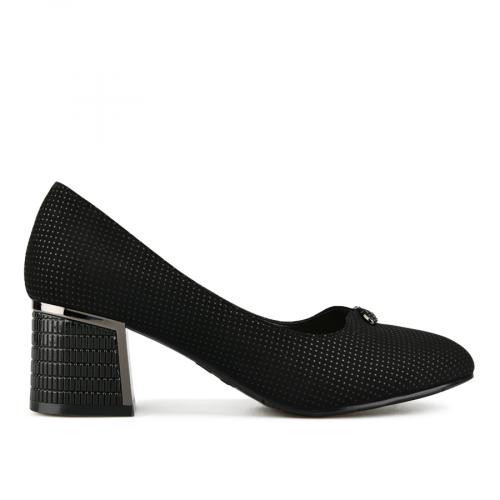 γυναικεία κομψά παπούτσια μαύρα 0150771