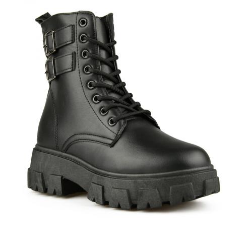 γυναικείες casual μπότες σε μαύρο χρώμα 0150569

