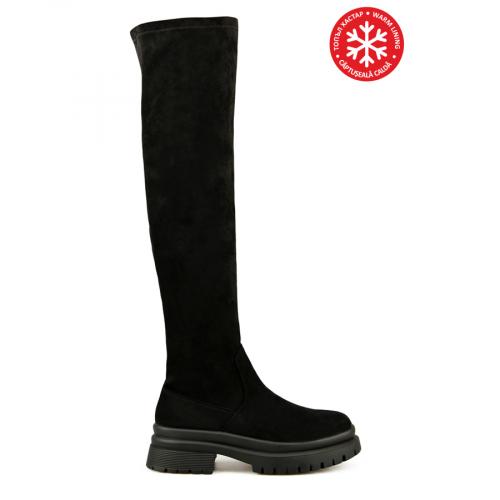 lady's casual high boots with warm lining 0154817