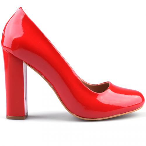 дамски елегантни обувки червени 0126028