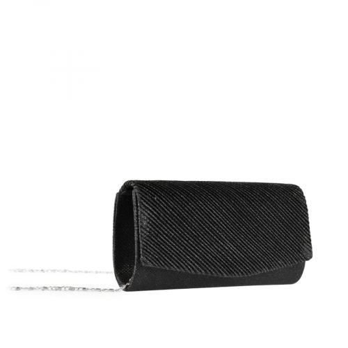 Γυναικεία κομψή τσάντα σε μαύρο χρώμα 0151236