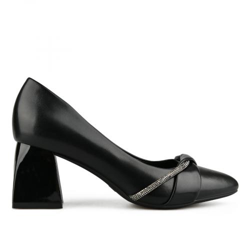 γυναικεία κομψά παπούτσια μαύρα 0150592