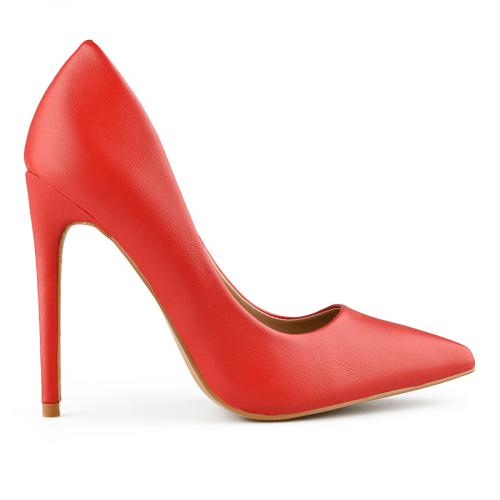 γυναικεία κομψά κόκκινα παπούτσια 