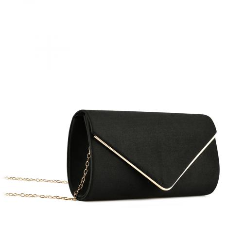 Γυναικεία κομψή τσάντα σε μαύρο χρώμα 0151212
