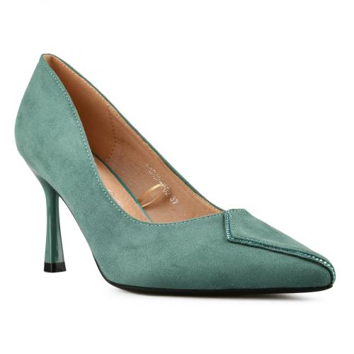 Γυναικεία κομψά παπούτσια πράσινα 0146352
